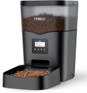 Black Ymiko Cat Feeder